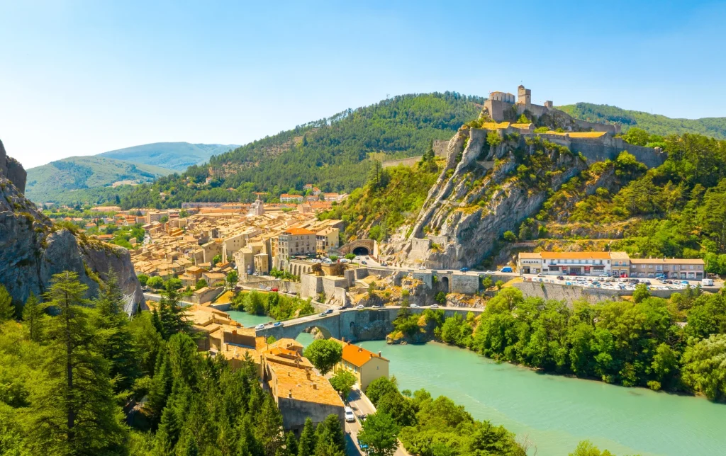 Carte de la région Région Provence-Alpes-Côte d&rsquo;Azur