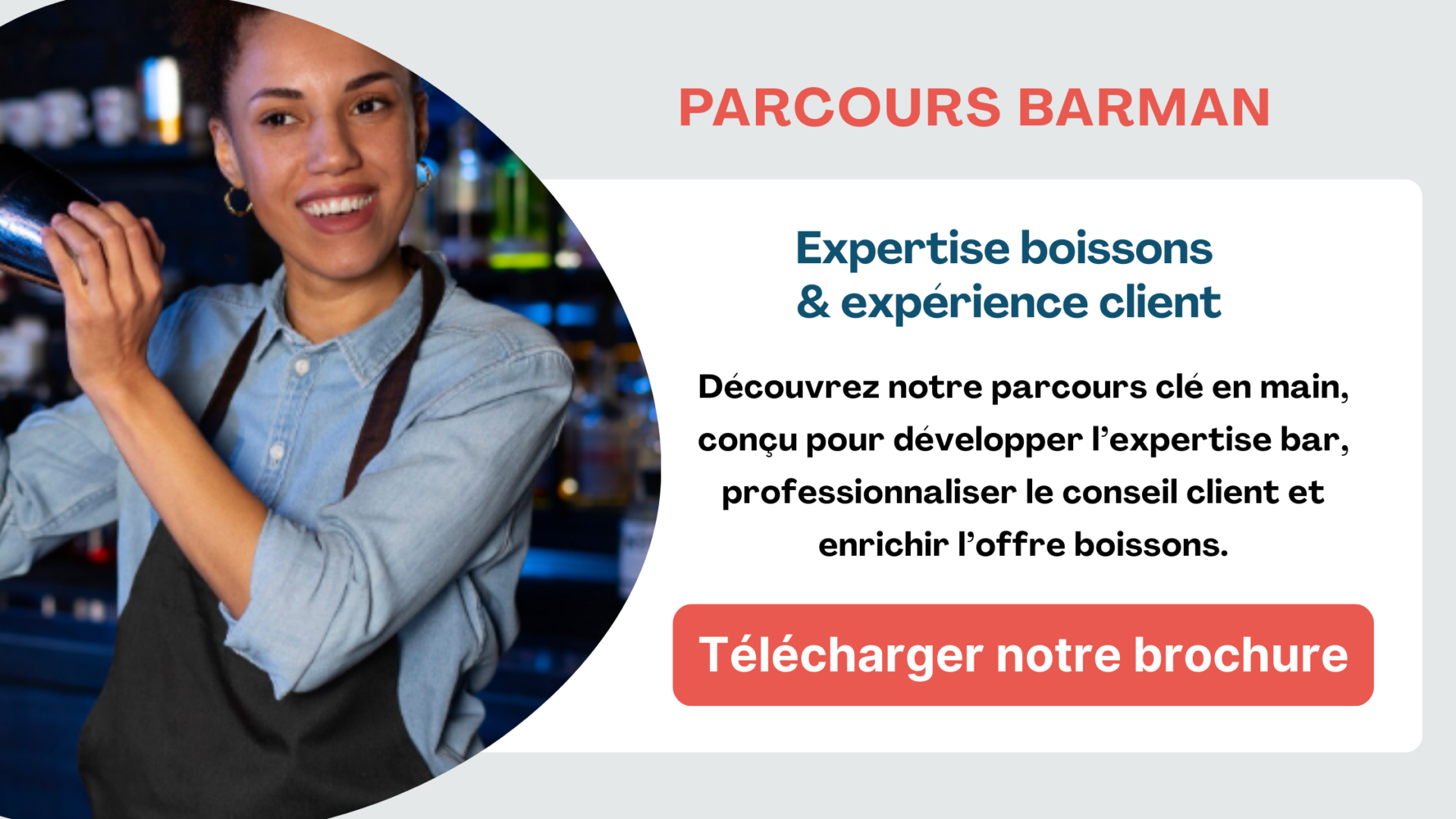 Compétences Barman